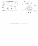 Engine Sump Gasket Set - Engine Diagram and Parts List for 31Q777-0036-E1  Briggs and Stratton Engine